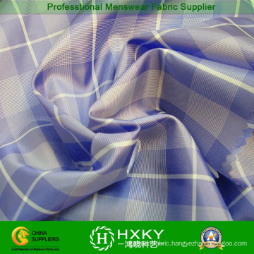 Yarn Dyed Polyester Fabric with Checks for Shirt or Lining